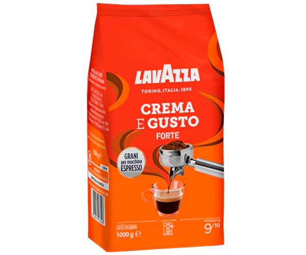 

Кофе Lavazza Crema e Gusto Gusto Forte в зернах 1 кг