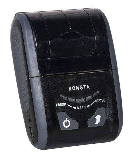 

Мобильный термопринтер Rongta RPP200BU 57mm USB+Bluetooth, Черно-белый