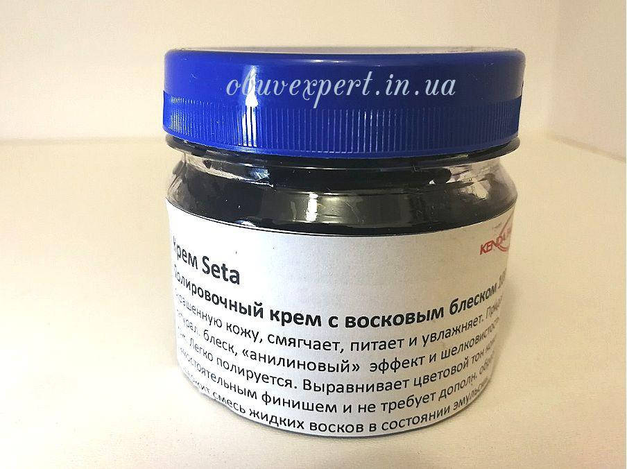 

Крем Seta, полірувальний крем з восковим блиском, чорний, 337251, 100 мл, Черный