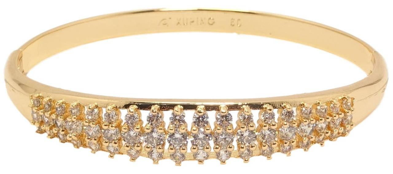 

Браслет Xuping Позолота 18K "Инкрустация цирконием" ø 6,5см