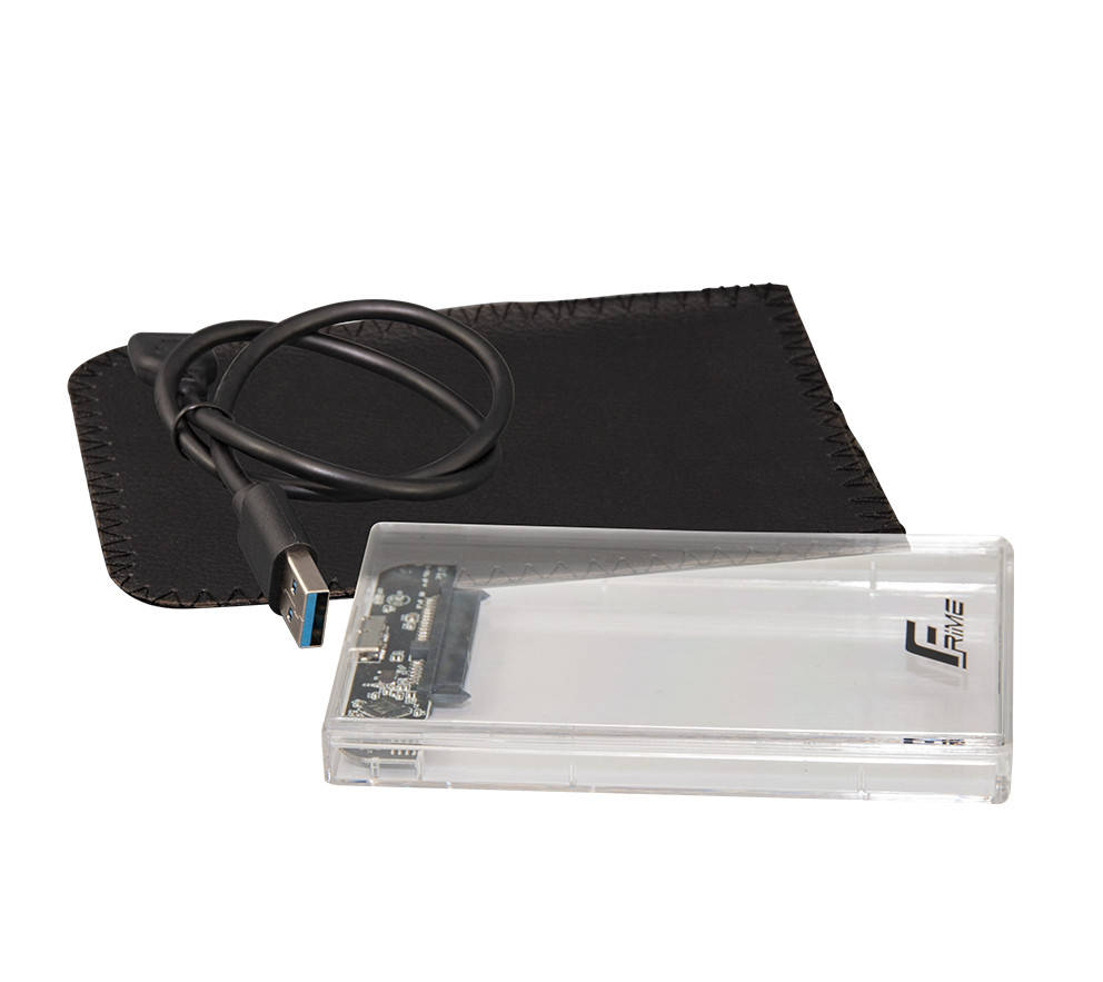 

Внешний карман Frime SATA HDD/SSD 2.5", USB 3.0, Plastic, Clear (FHE80.25U30)