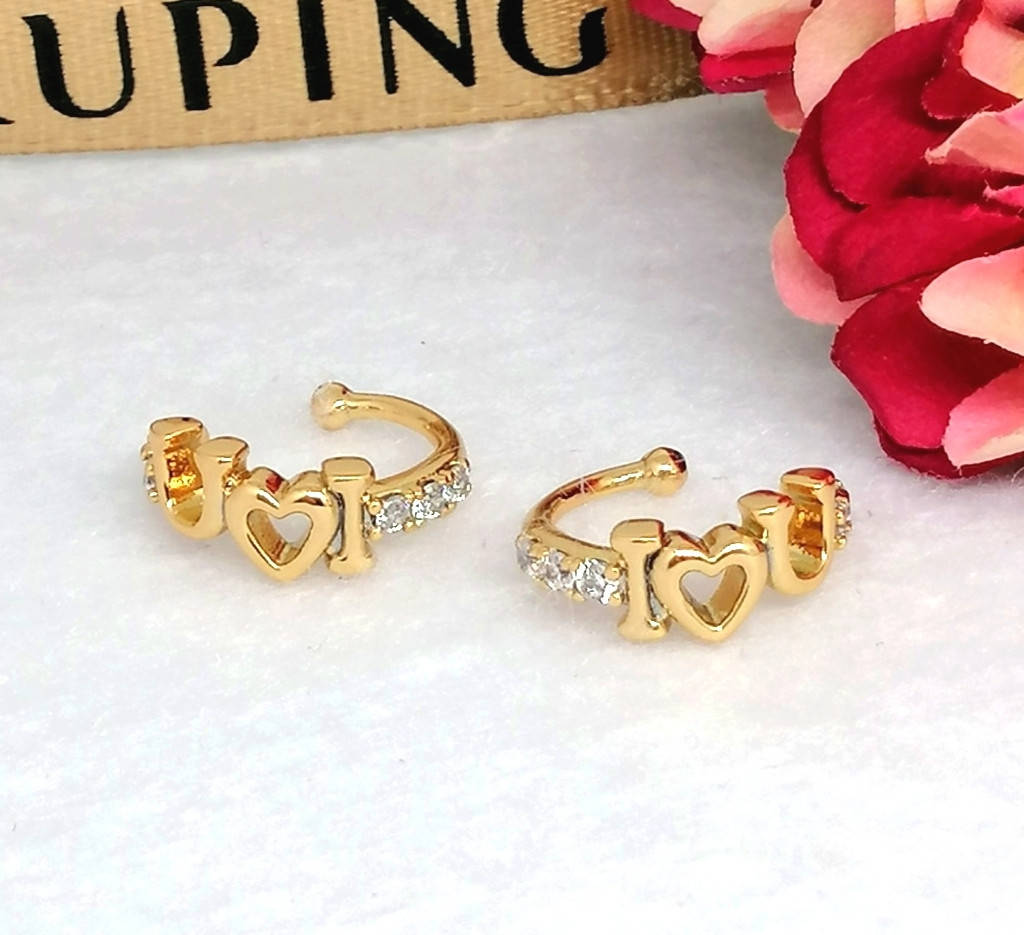 

Серьги-каффы женские из медицинской стали XР