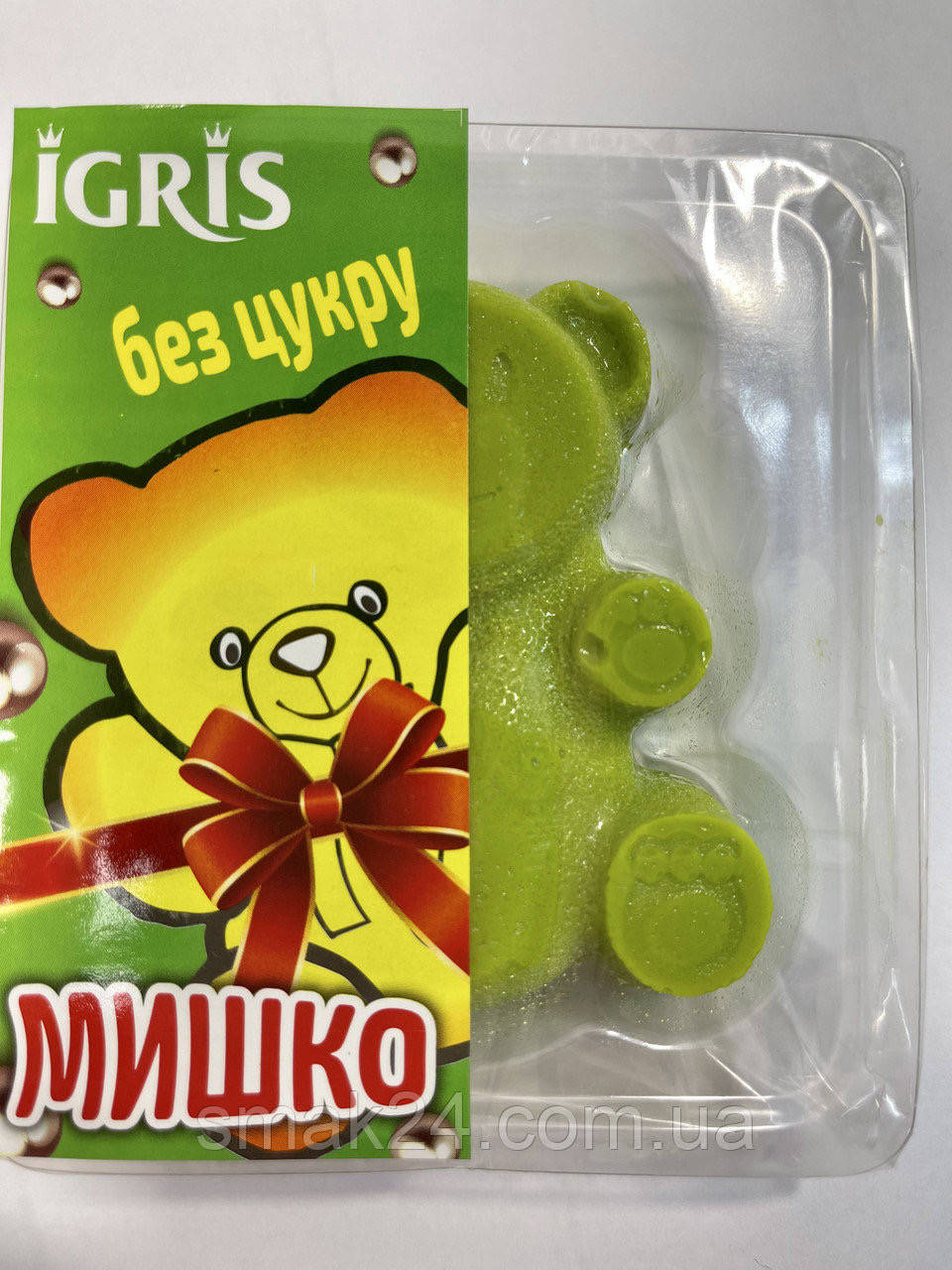 

Мармелад БЕЗ САХАРА со вкусом Груша "Мишко" IGRIS 100г