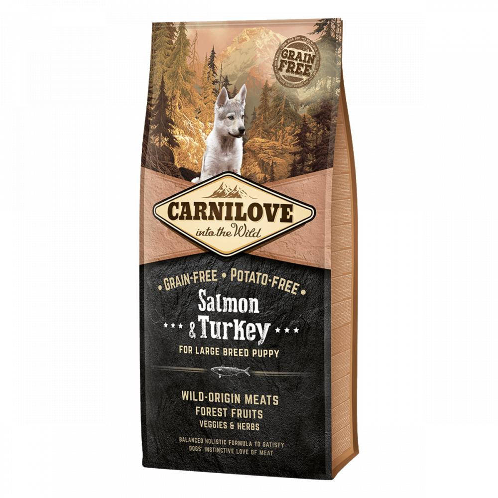 

Корм для щенков Carnilove Puppy Large Breed Salmon & Turkey 12кг