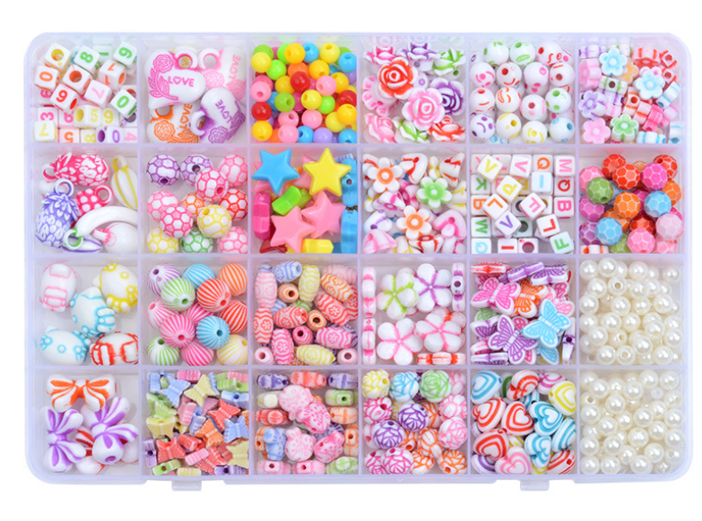 

Детский набор для творчества Beads Set Бусины бисер кристаллы (28/02)
