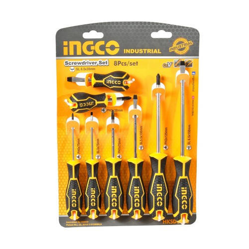 

Набір викруток 8шт. INGCO INDUSTRIAL
