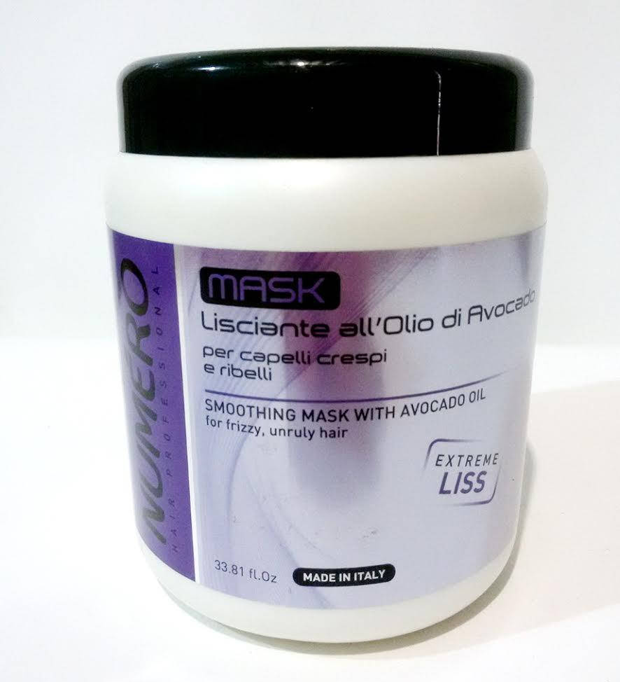 

Brelil Numero Olio di Avocado разглаживающая маска для волос с маслом авокадо 1л