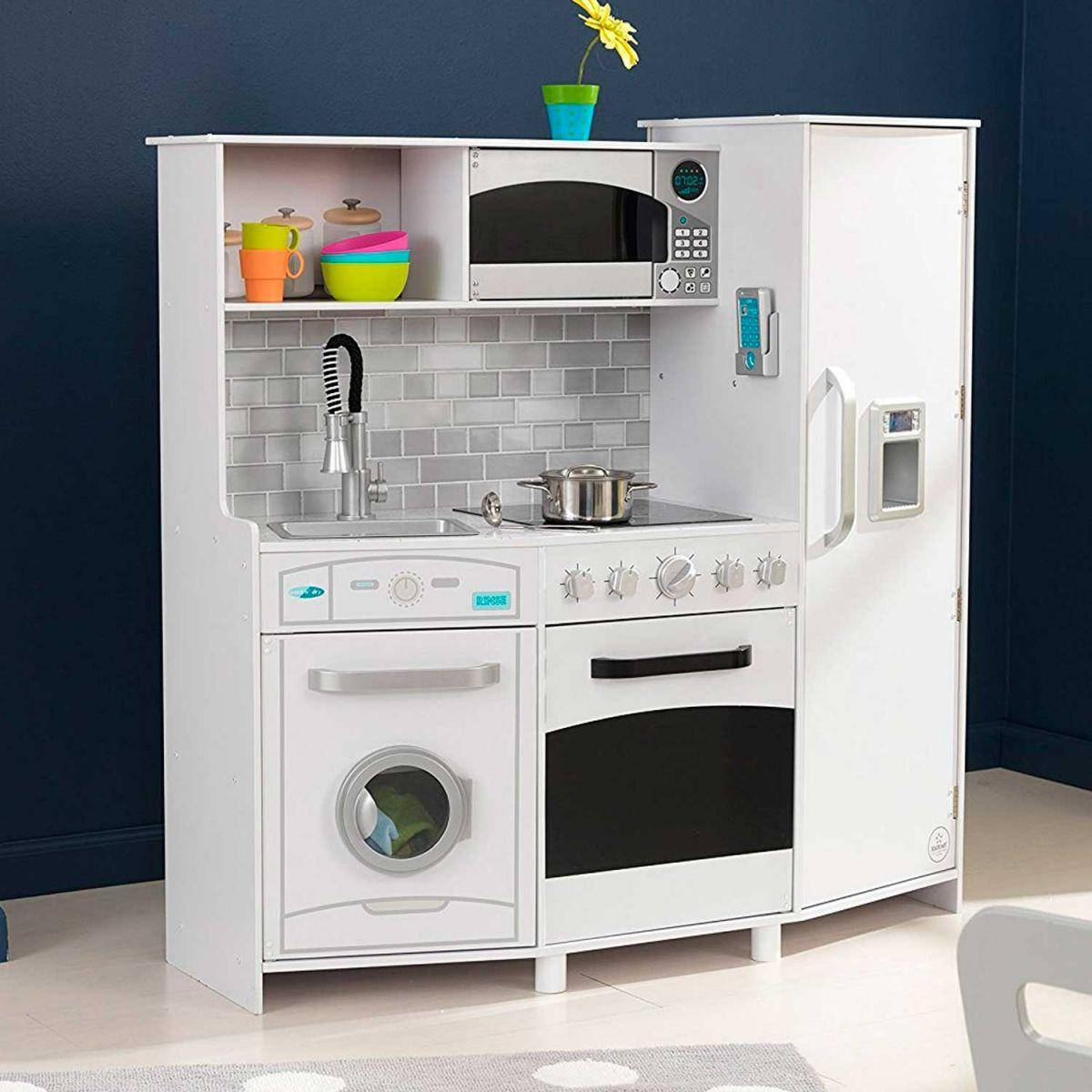 

Интерактивная кухня KidKraft 53369 Large Play Kitchen With Lights And Sounds