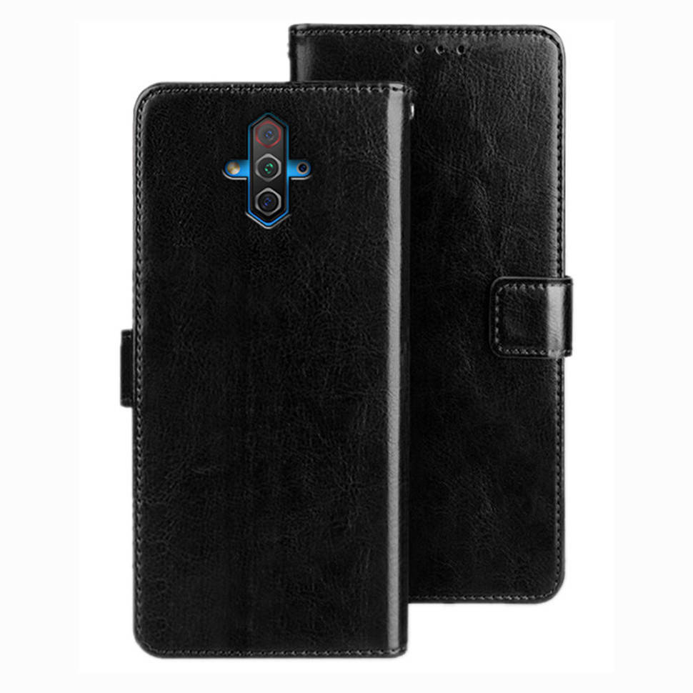 

Чехол-книжка Idewei для Nubia Play 5G Black, Черный