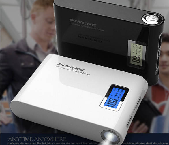 

Power Bank Pineng PN-913 10000 mAh внешний аккумулятор повер банк