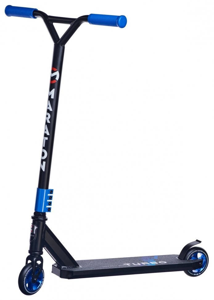 

Самокат трюковый Maraton Turbo синий