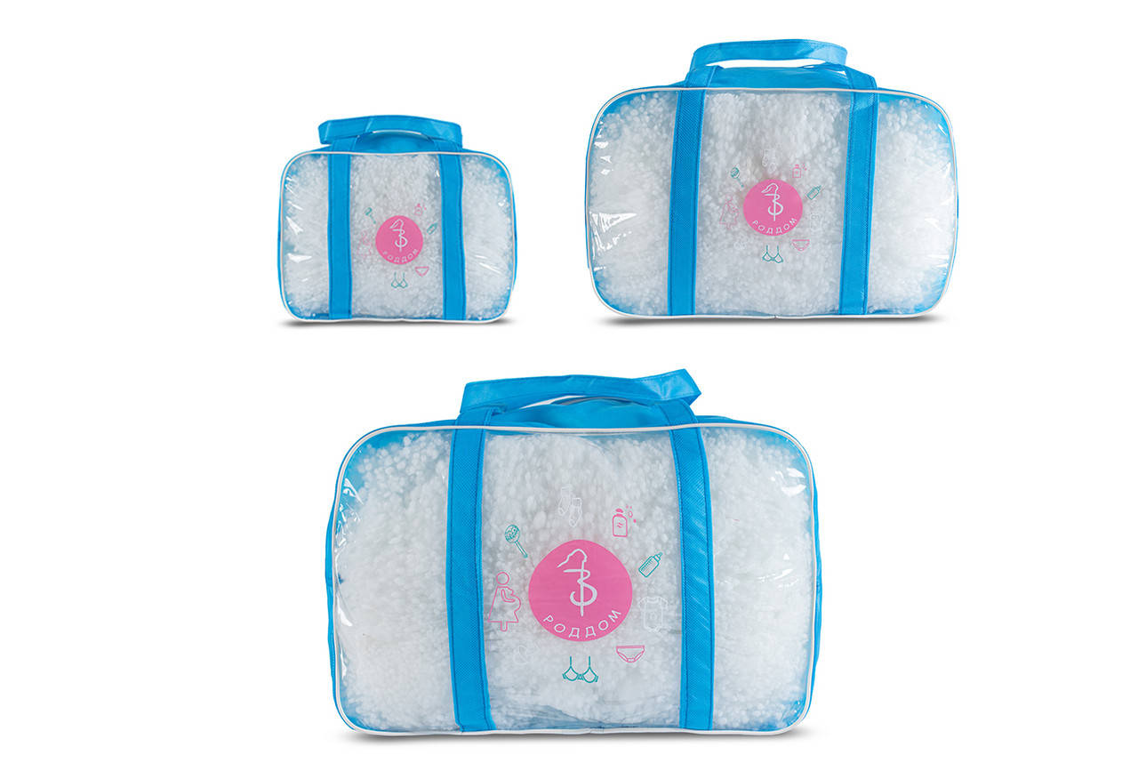 

Набор 3-х пустых сумок ECONOM (S, M, XL), синий