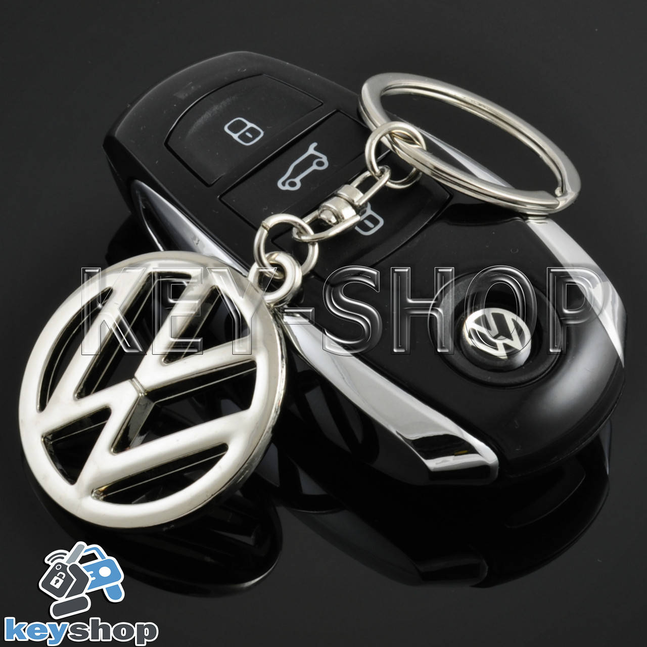 

Брелок для авто ключей Volkswagen (Фольксваген) металлический