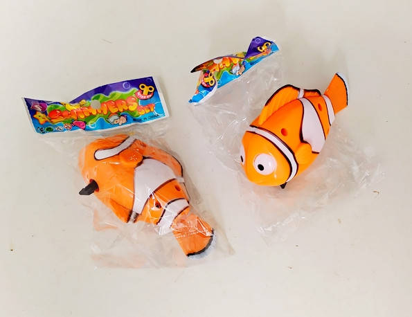 

Водоплавающая рыбка Немо заводная, см. описание