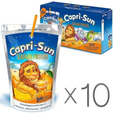 

Сок капризон Capri-Sun Mystic Dragon 10 шт х 200 мл Safari Fruits
