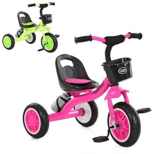 

Велосипед детский M 3197-M-2 три кол.EVA,передн.корзинка,бутылка,накладка на сид,2цвета(малина,салатов)