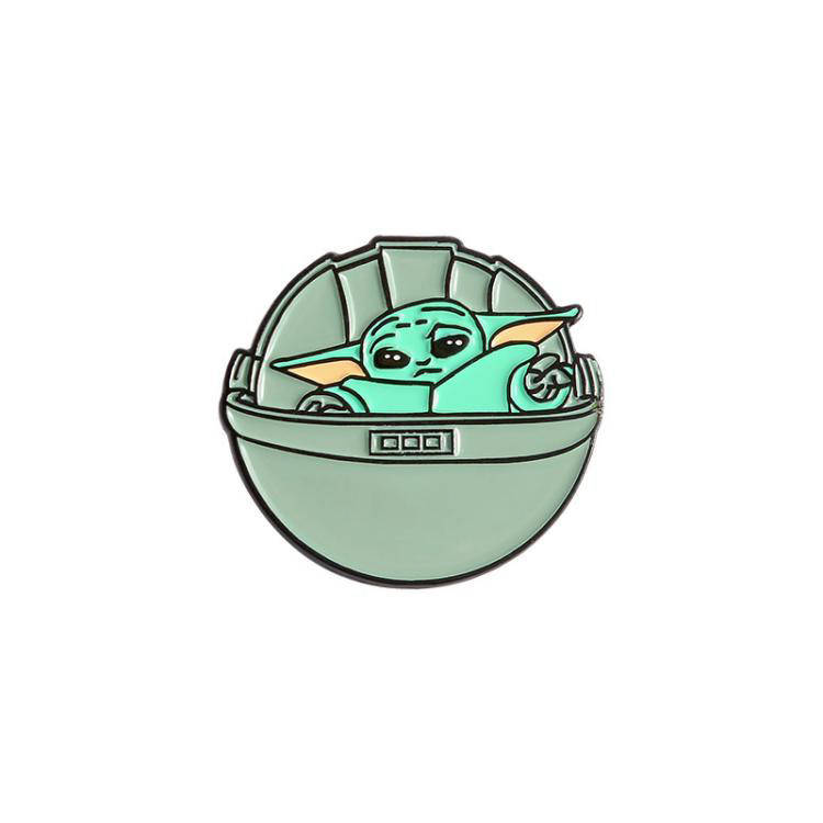 

"Малыш Йода (Мандалорец)" значок (пин) металлический