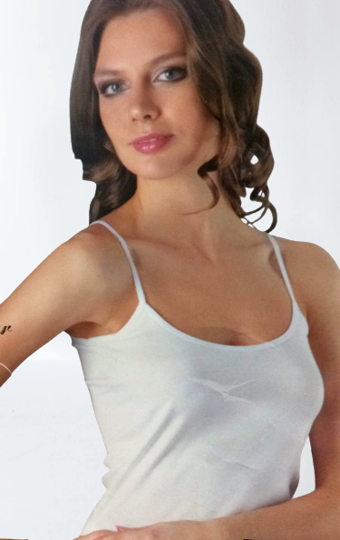 

Майка женская большой размер хлопок OZKAN Турция 3Xl,5XL бежевый, чёрный Бежевый, 5XL