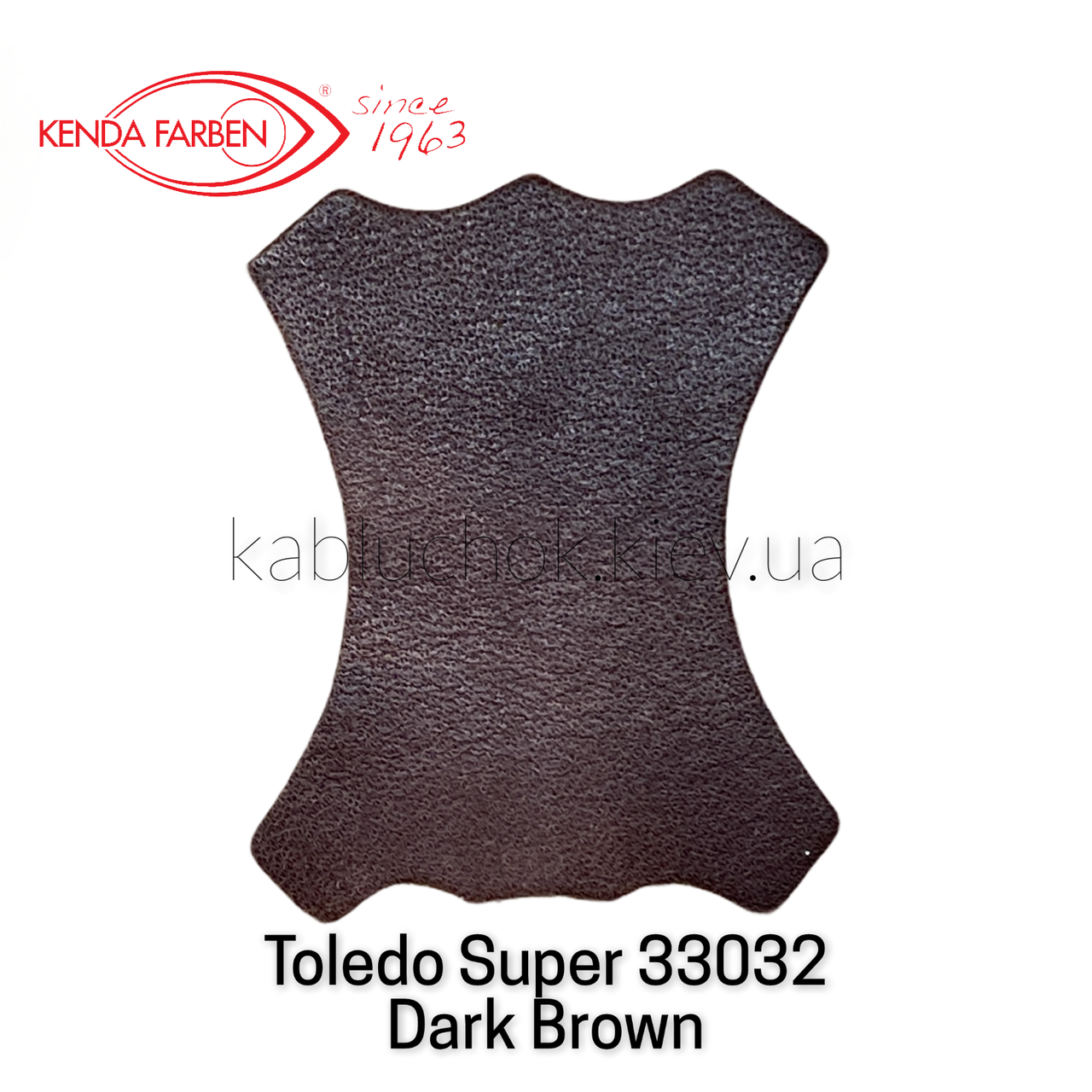 

Краска для кожи Kenda Farben TOLEDO SUPER 100/1000 мл 45 цветов 100, 33032 Dark Brown