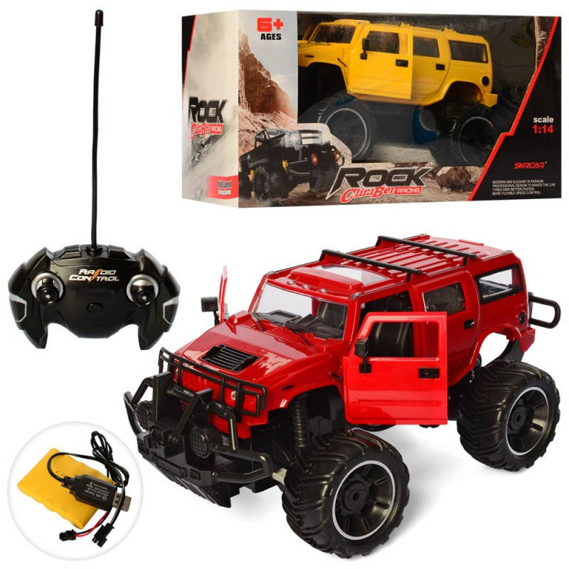 

Джип вездеход на радиоуправлении, машинка вездеход на пульте управления, масштаб 1:14, 666-633ХА