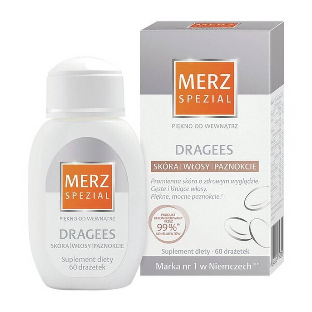 

Merz Spezial Dragees, пищевая добавка, 60 таблеток