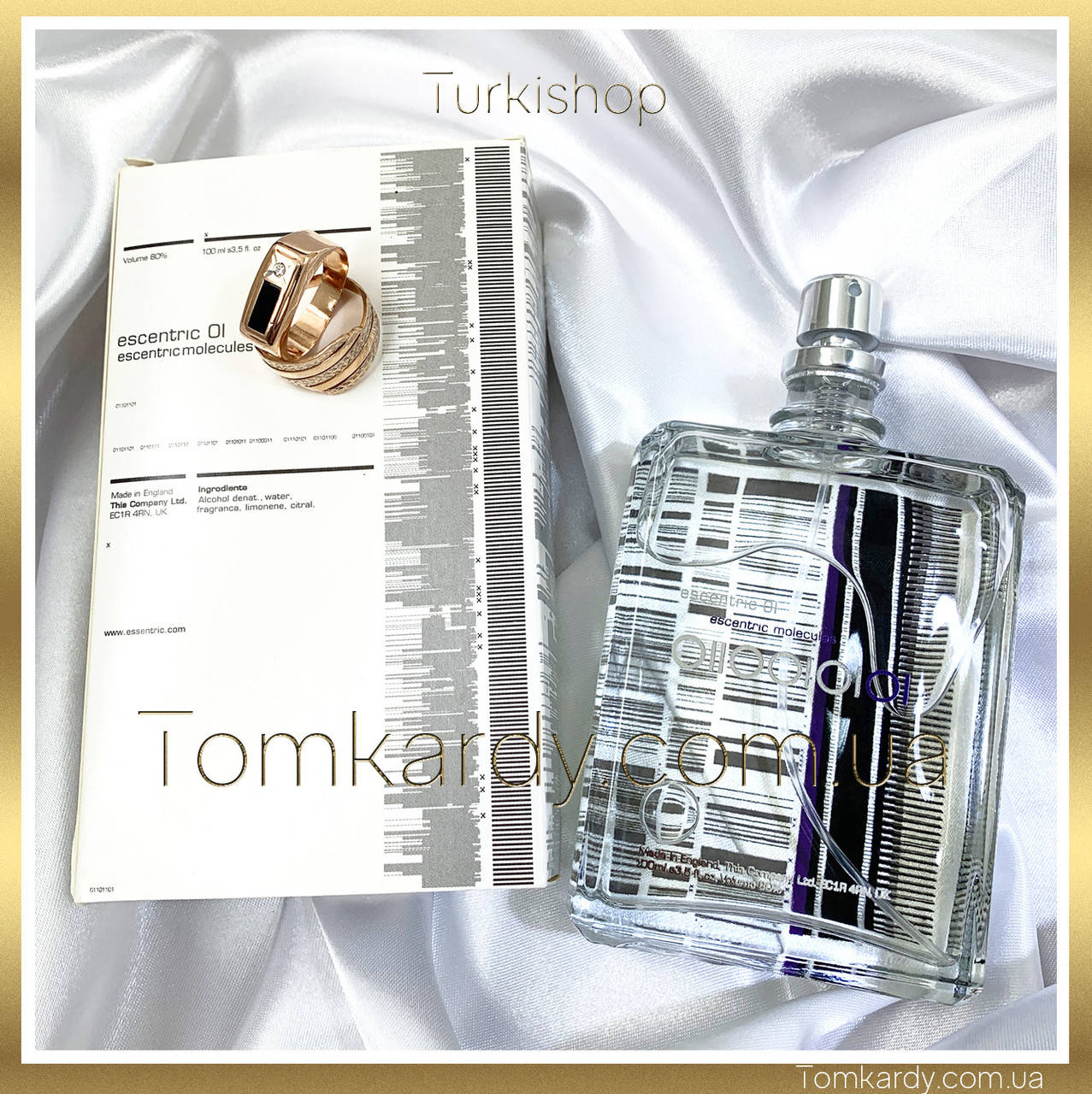 

Духи унисекс Escentric Molecules Escentric 01 [Tester] 100 ml. Эсцентрик Молекула Эсцентрик 01 (Тестер) 100 мл