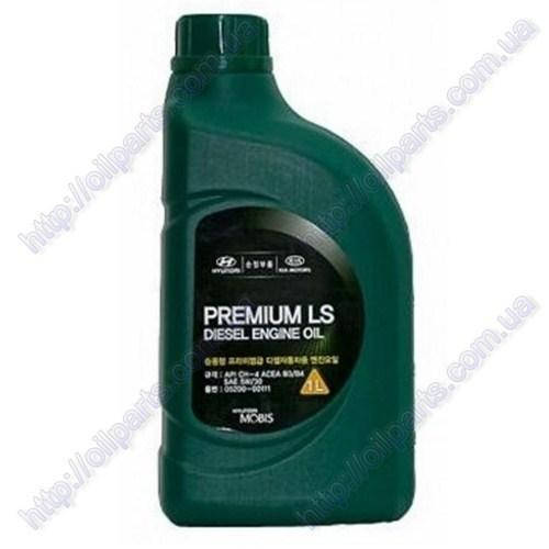 

Масло Mobis Hyundai/KIA Premium LS Diesel 5W-30, 1L 05200-00111