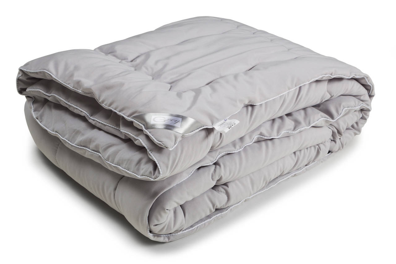 

Одеяло полуторное 140x205 GREY демисезонное 200 г/м2 (321.52GREY), Серый