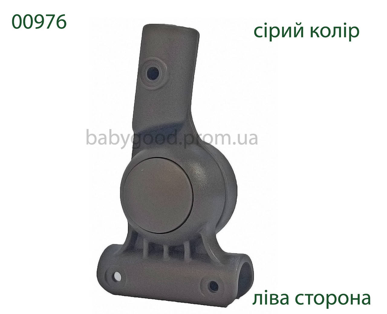 

РЕГУЛЯТОР КАПЮШОНА ЛЮЛЬКИ И ПРОГУЛОЧНОГО БЛОКА серый, левая