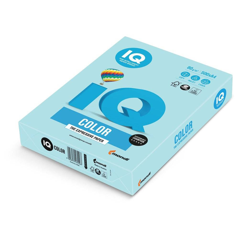 

Бумага А4 IQ Color МВ30 голубой
