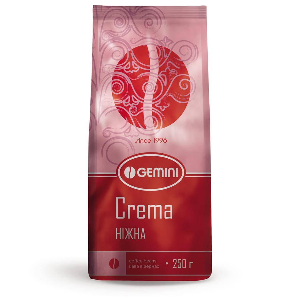 

Кофе в зернах Gemini Crema 250 г