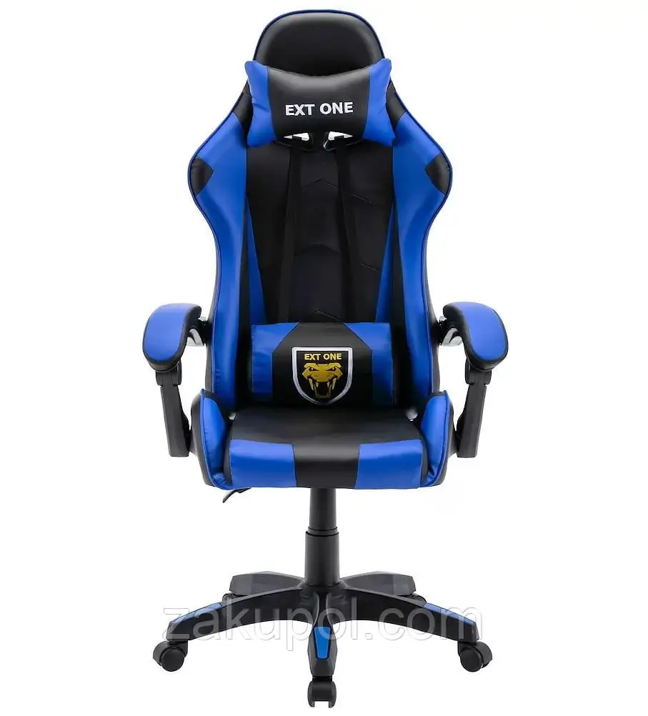

Кресло геймерское Extreme Series EXT ONE черно-синее игровое спортивное