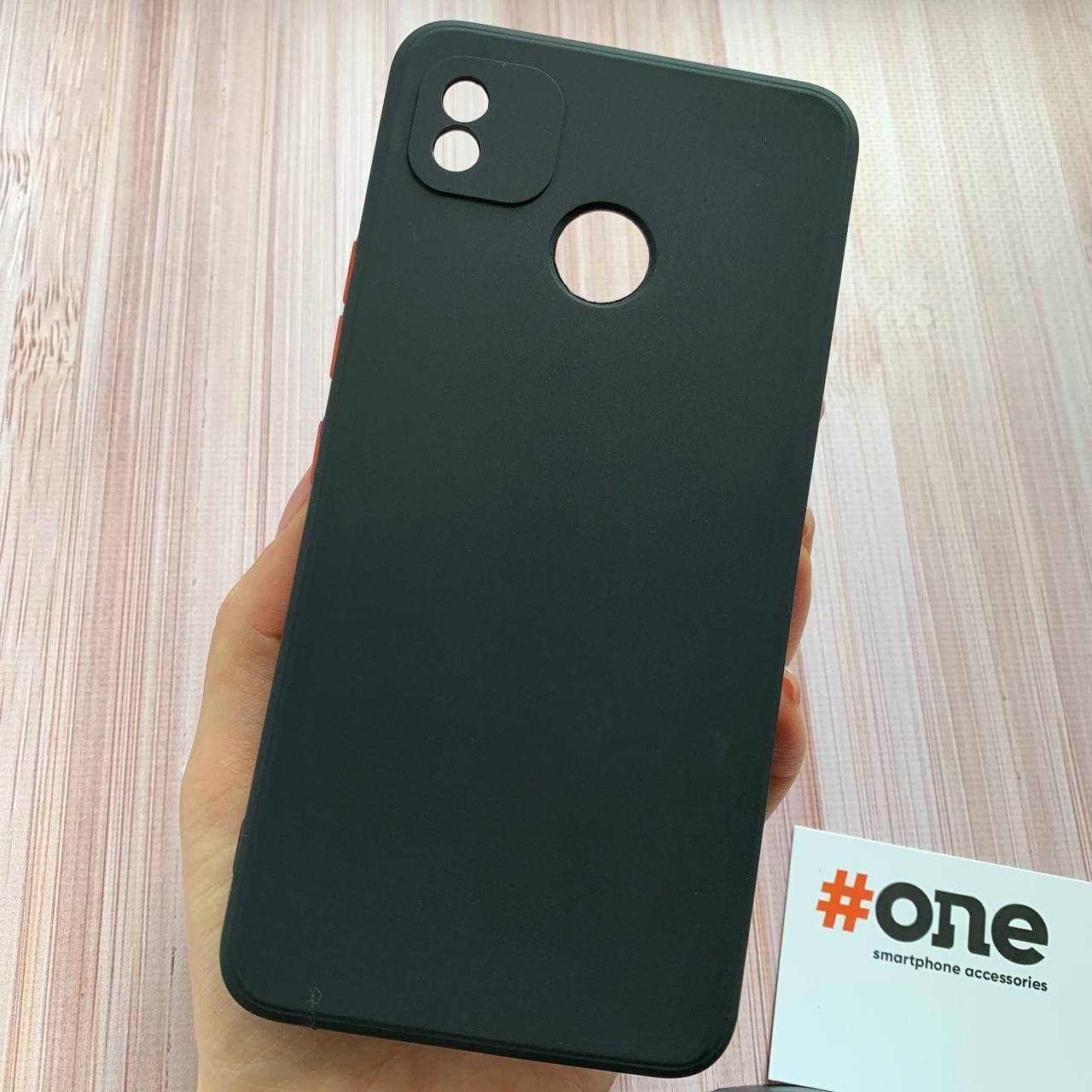 

Чехол для Tecno Pop 4 плотный силиконовый матовый чехол на техно поп 4 черный SQA