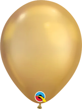 

Латексный шарик Qualatex 11" (28 см) Хром золото Chrome gold