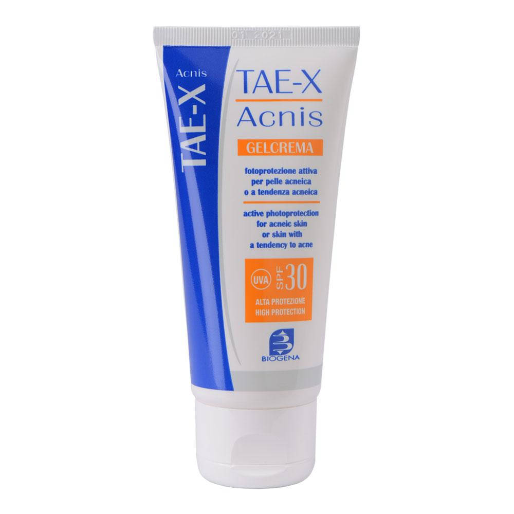 

Солнцезащитный крем для жирной кожи и кожи с акне Biogena TAE-X Acnis SPF 30