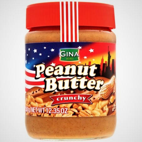 

Арахисовая паста Gina Peanut Butter Crunchy 350 г (Австрия)