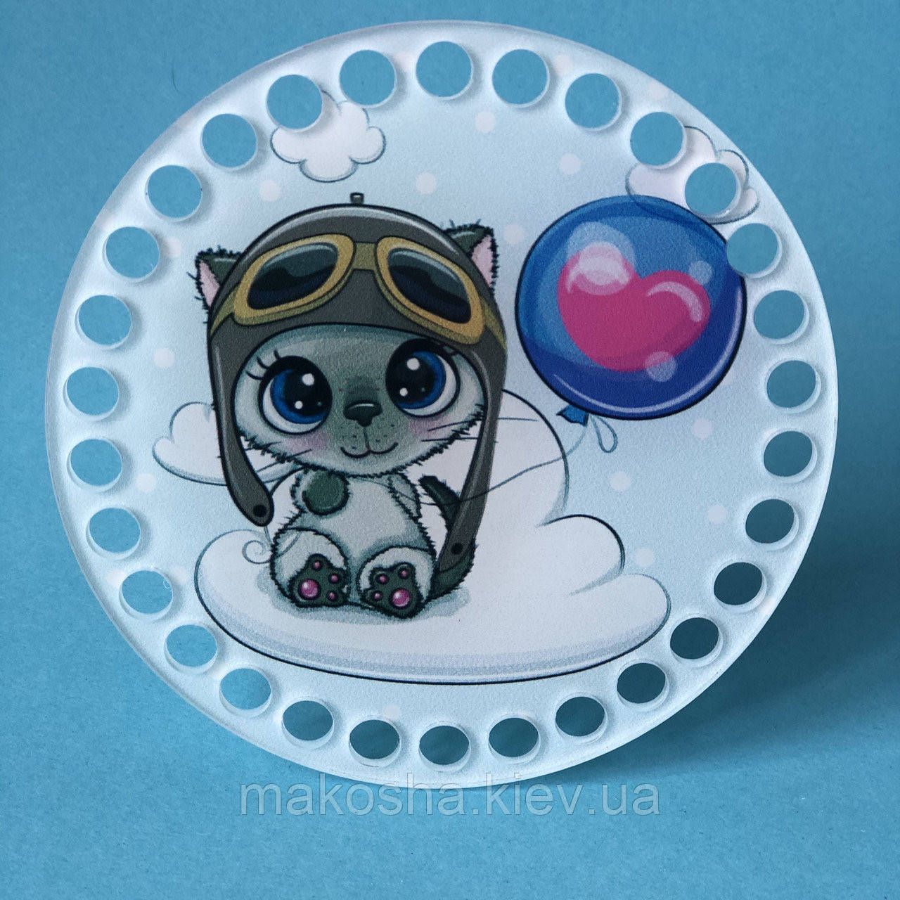 

Акриловая заготовка, диаметр 12 см