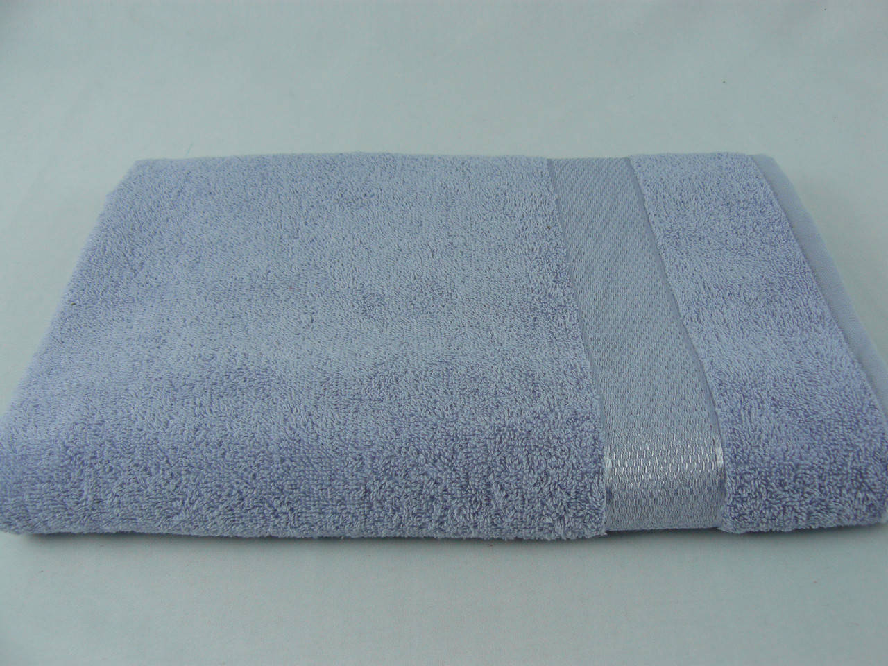 

Махровое полотенце однотонное 70х140, плотность 400гр/м2 для гостиниц, отелей, баз отдыха, Голубой