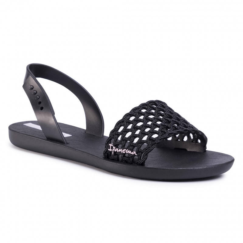 

Женские сандалии босоножки Ipanema Breezy Sandal Fem 82855-20766, чёрные, оригинал, Бразилия