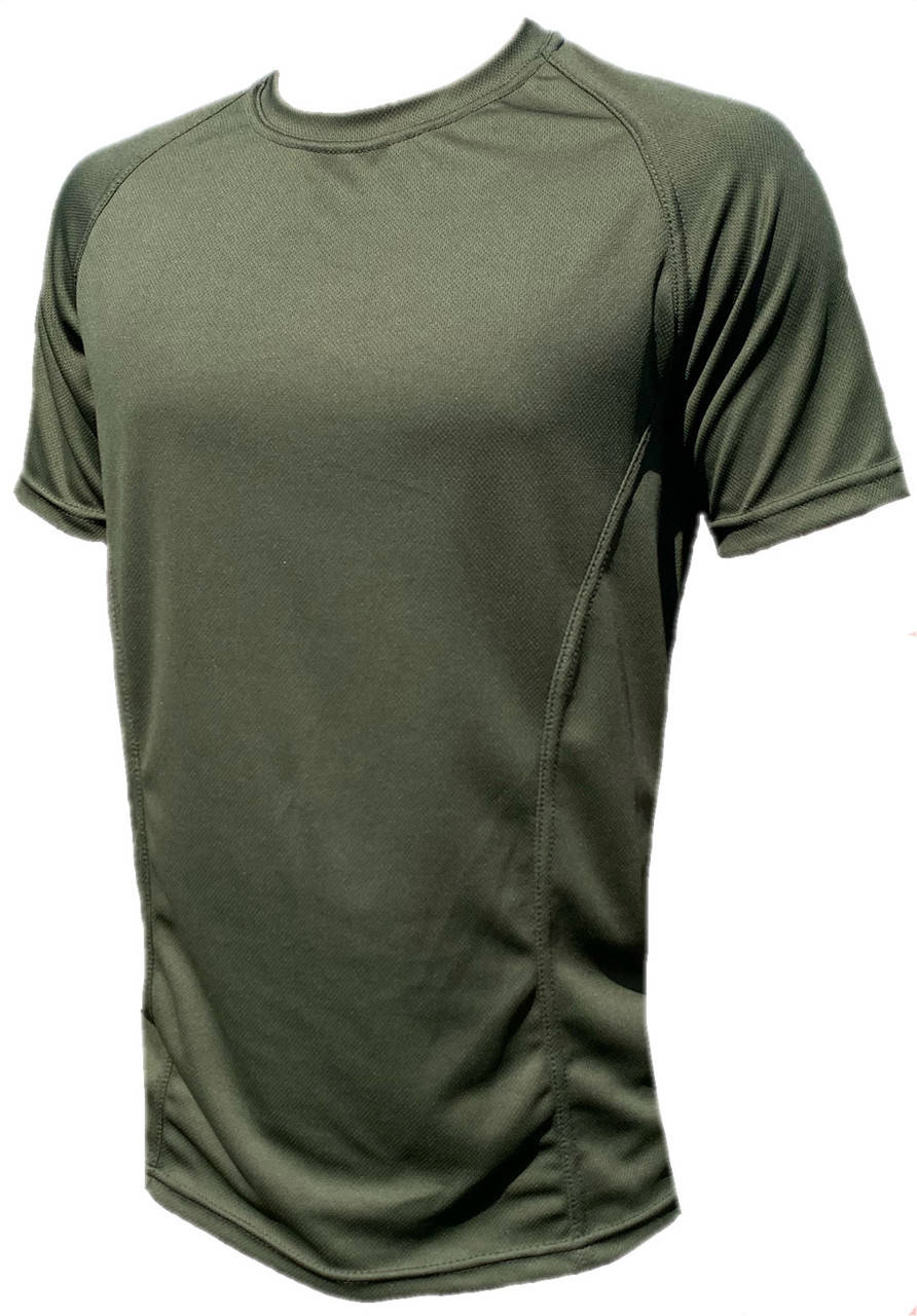 

Футболка L олива coolmax кулмакс літня зсу