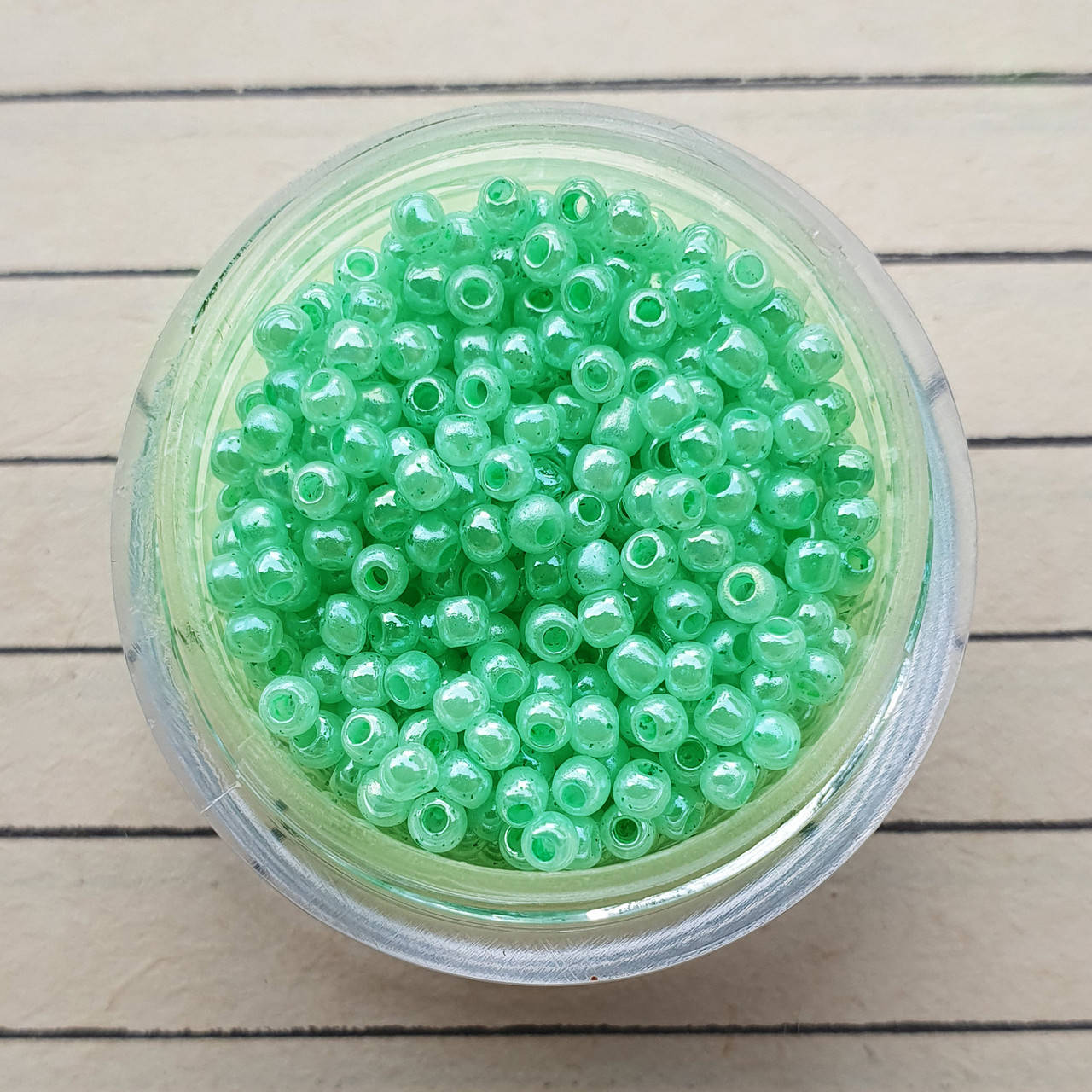 

Бісер FGB м'ятний "Ceylon", 20 г /упаковка