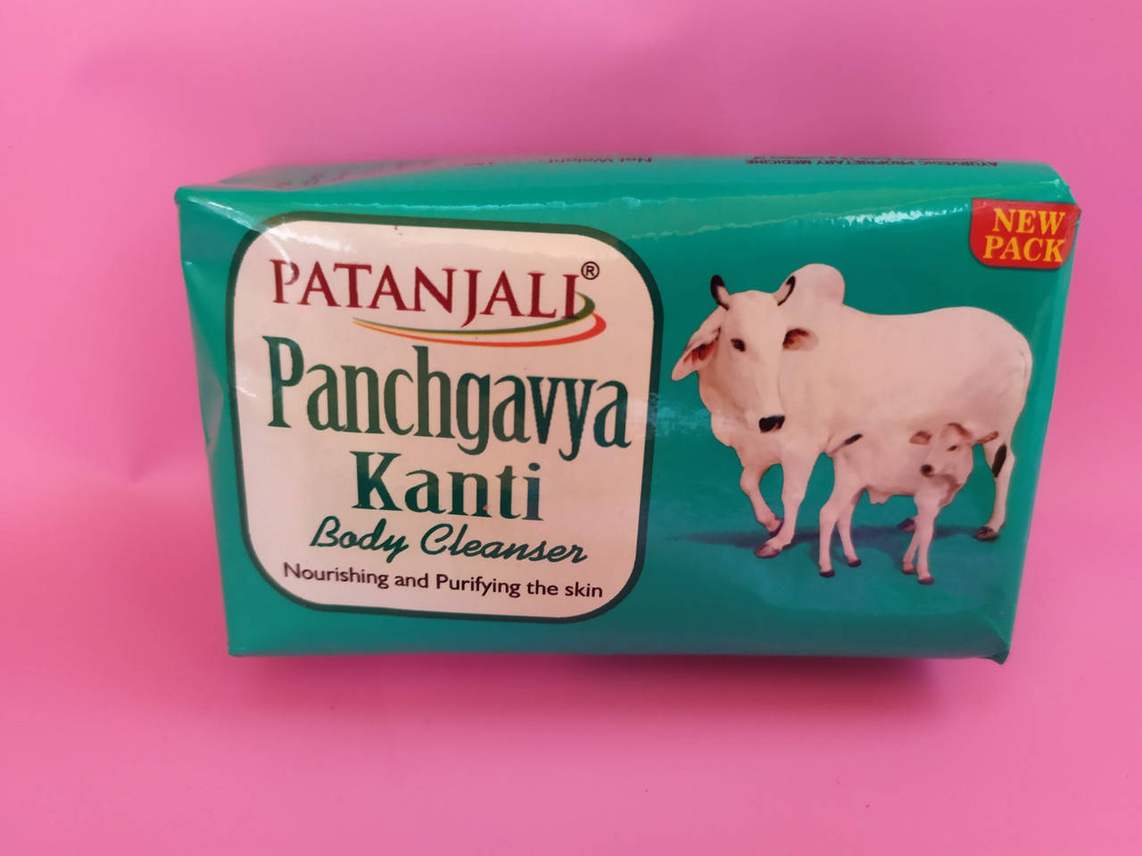 

Мыло Патанджали Пять даров Священной Коровы, Soap Panchgavya Patanjali, 150 г