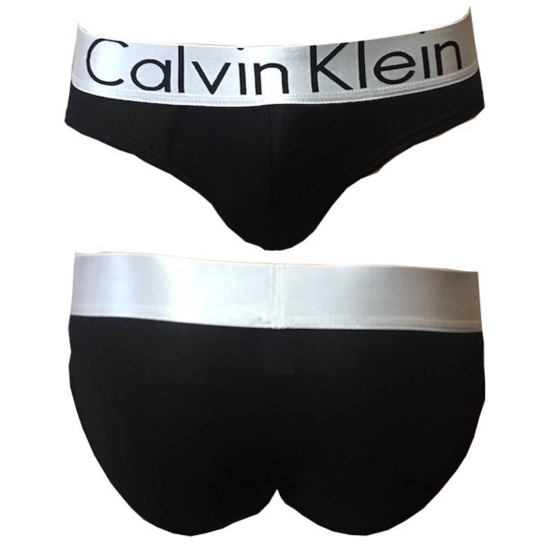 

Брифы мужское белье Calvin Klein Steel Черный