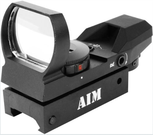

Red Dot 1x34 Dual Illuminated с 4 сетками Classic AIM USA, Красный