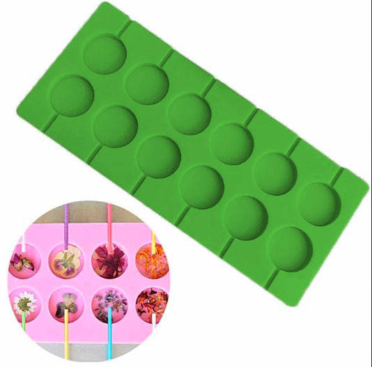 

Форма силиконовая для леденцов Lolli Pop из 12 шт 3,5 см
