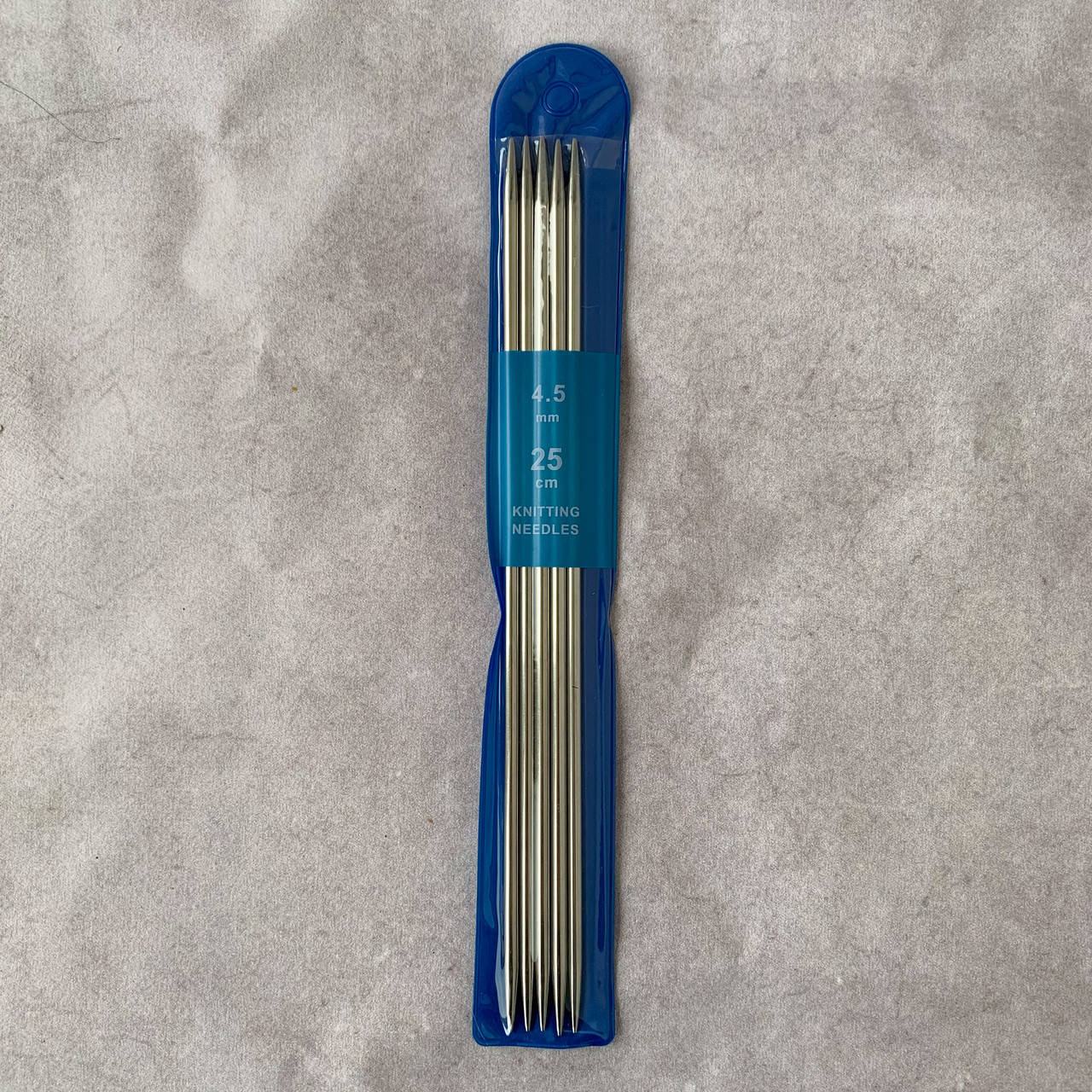 

Спицы носочные № 4.5 стальные чулочные Knitting Needles 25 см