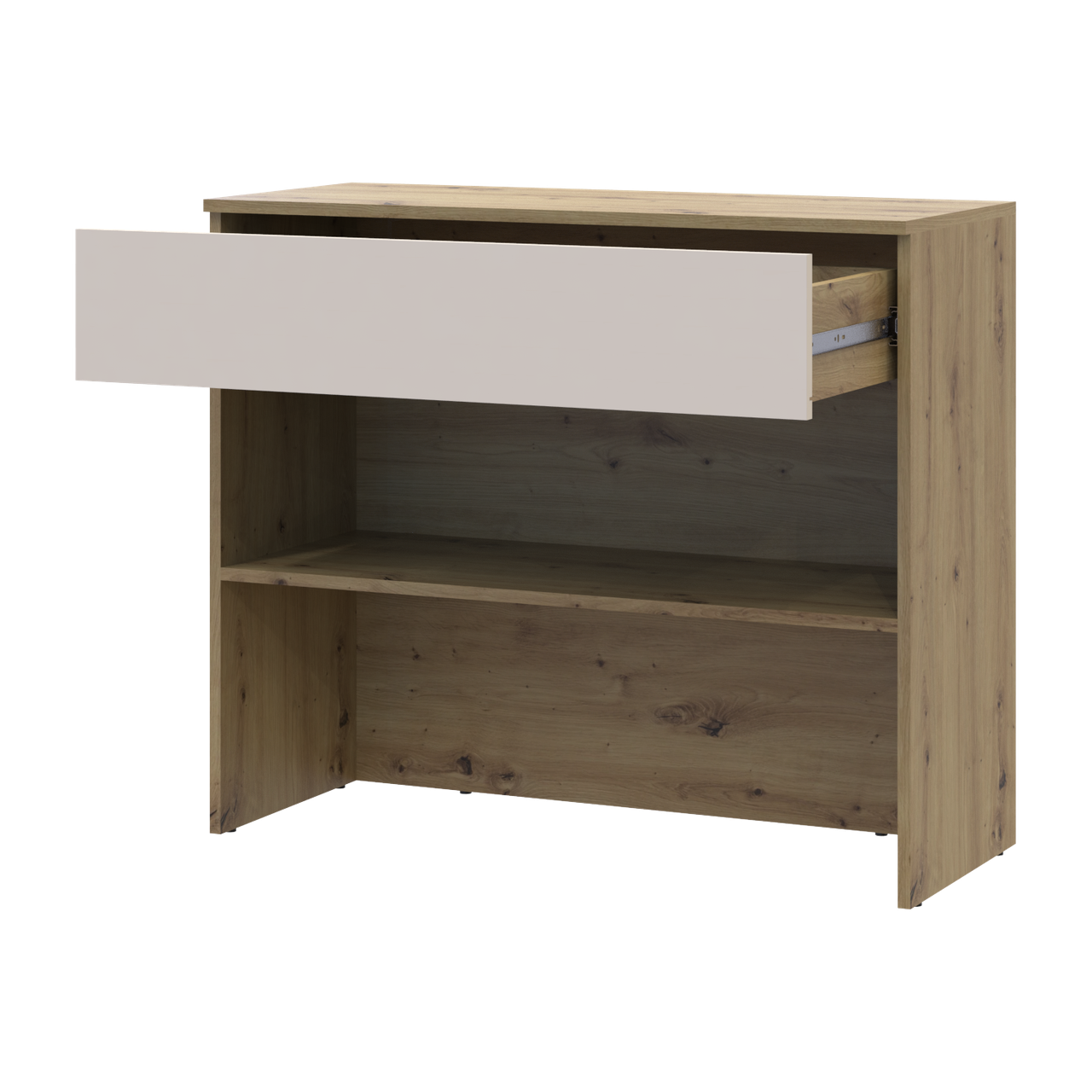 Тумба для взуття Doros Спліт Дуб Артізан/Кашемір ДСП 94х39х80 (41901270) 6