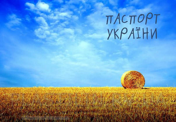 

Обложка обкладинка на паспорт Україна Украина