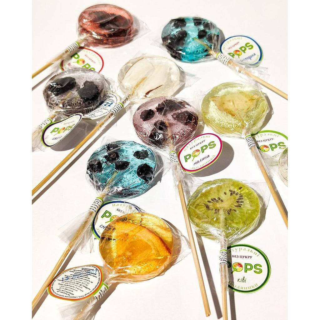 

Льодяник фруктовий без цукру POPS