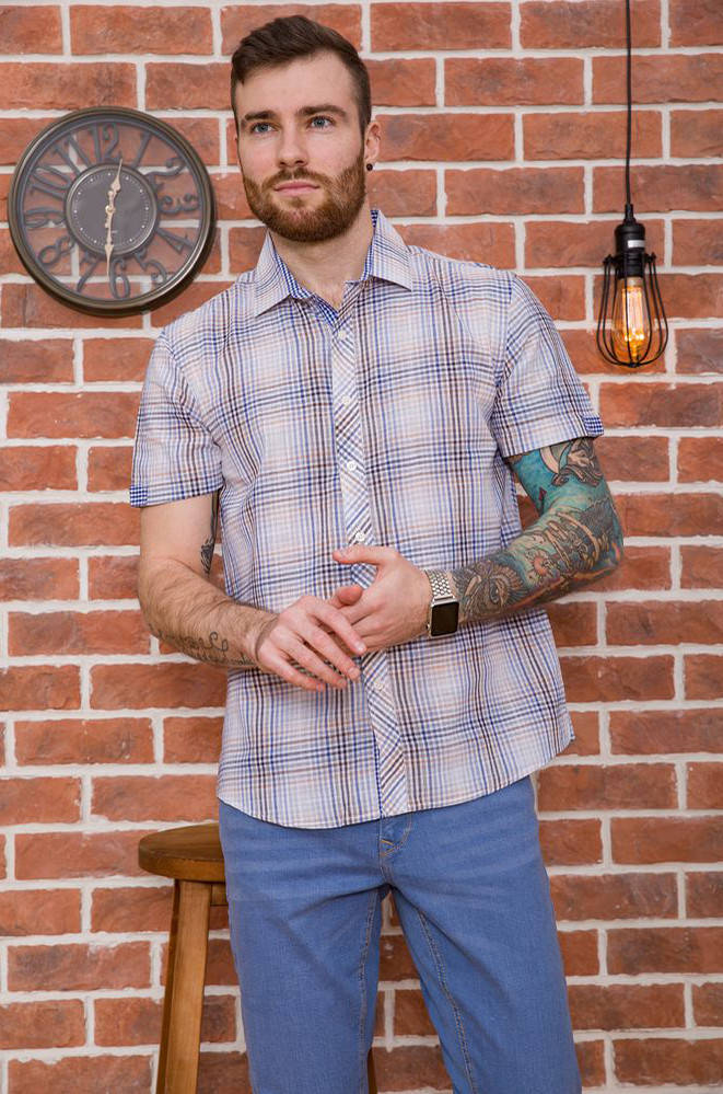 

Рубашка мужская ZOOR 143866M